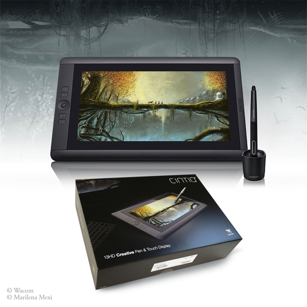 wacom promo and box